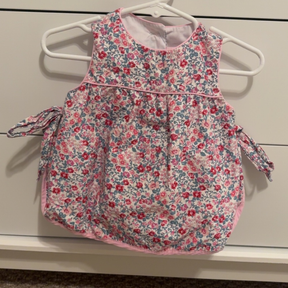 Petit Bebe Side Tie Bloomer Set